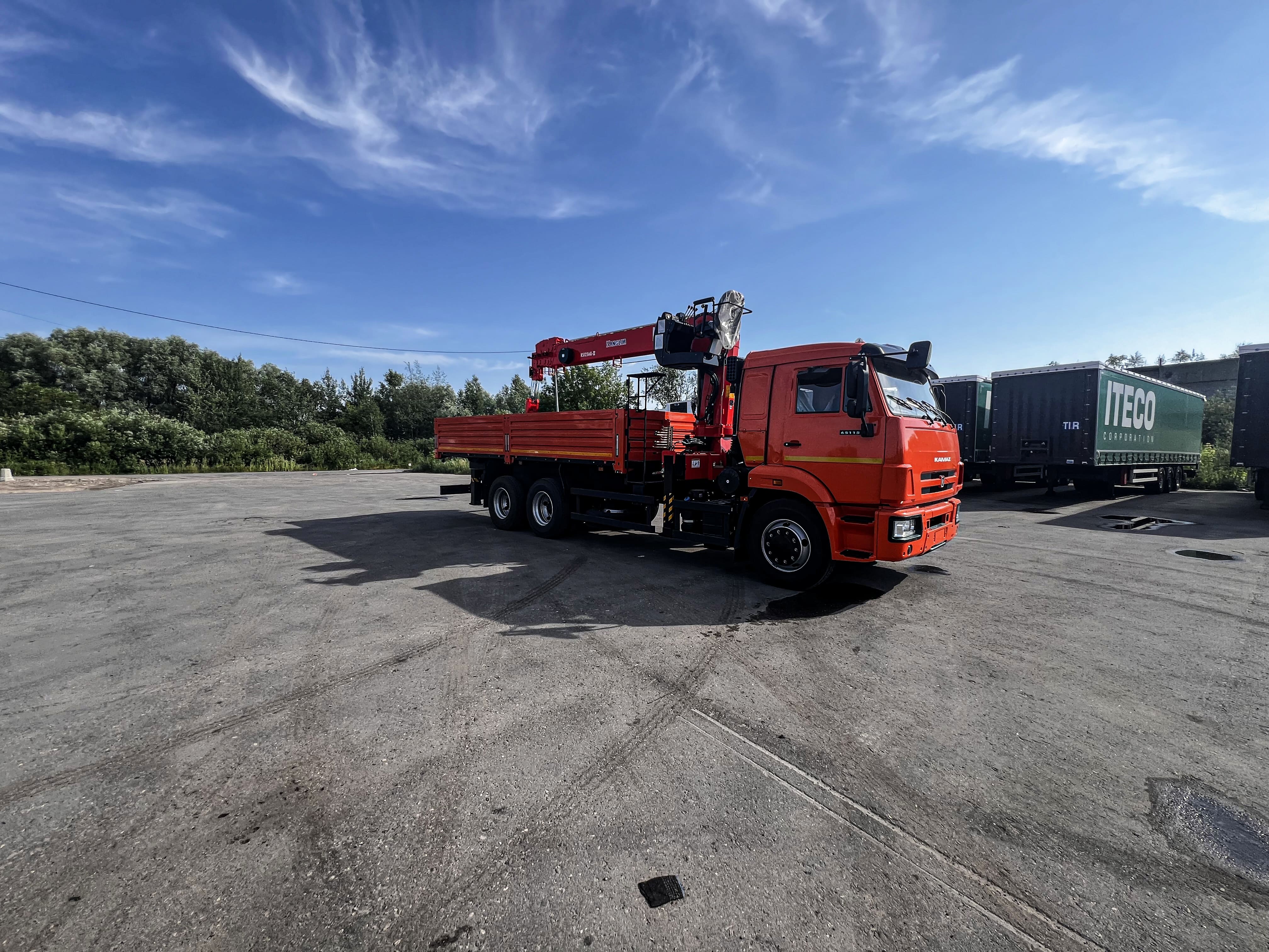 КАМАЗ 6590-120550-56(50) с КМУ Kanglim