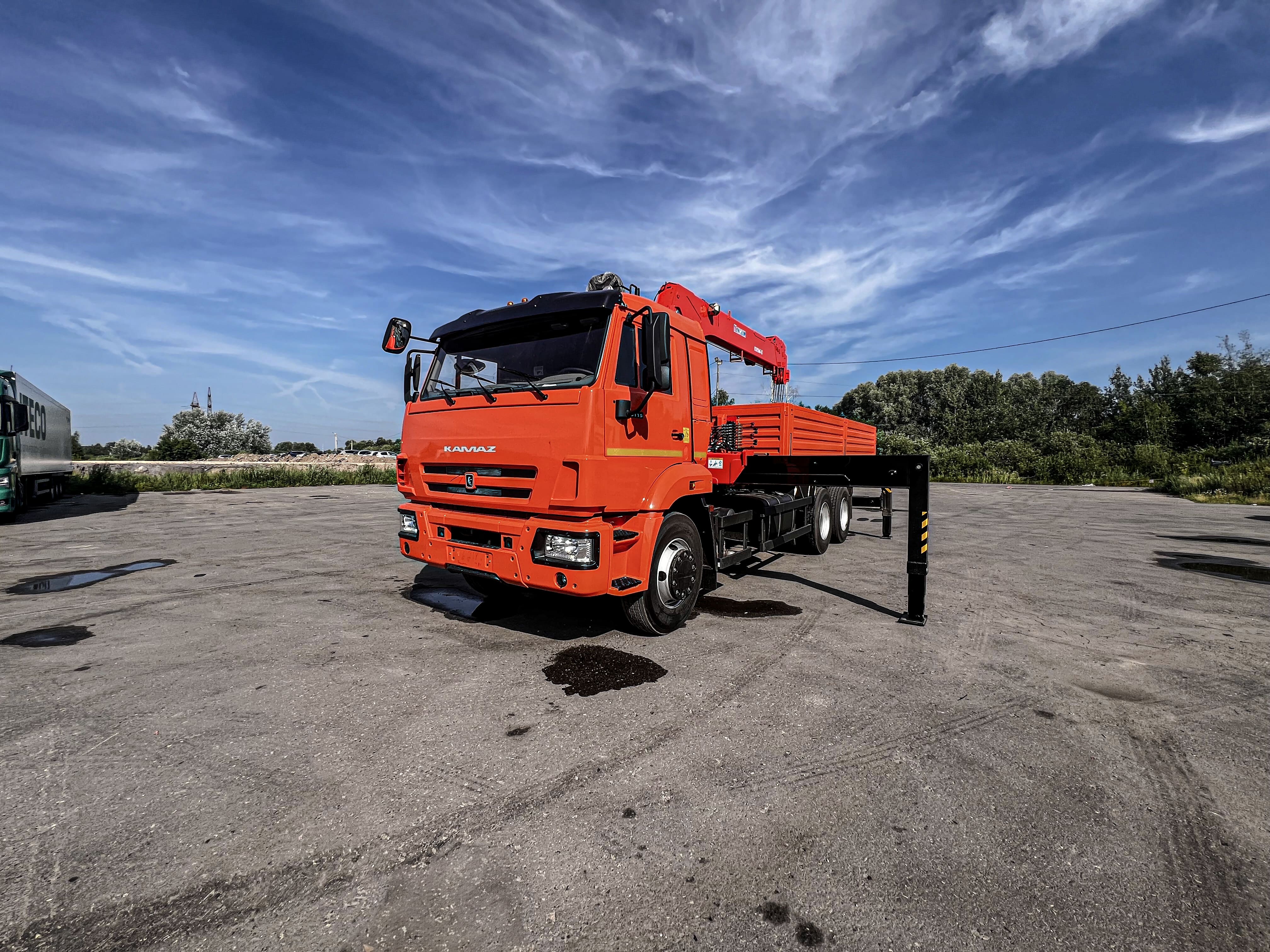 КАМАЗ 6590-120550-56(50) с КМУ Kanglim