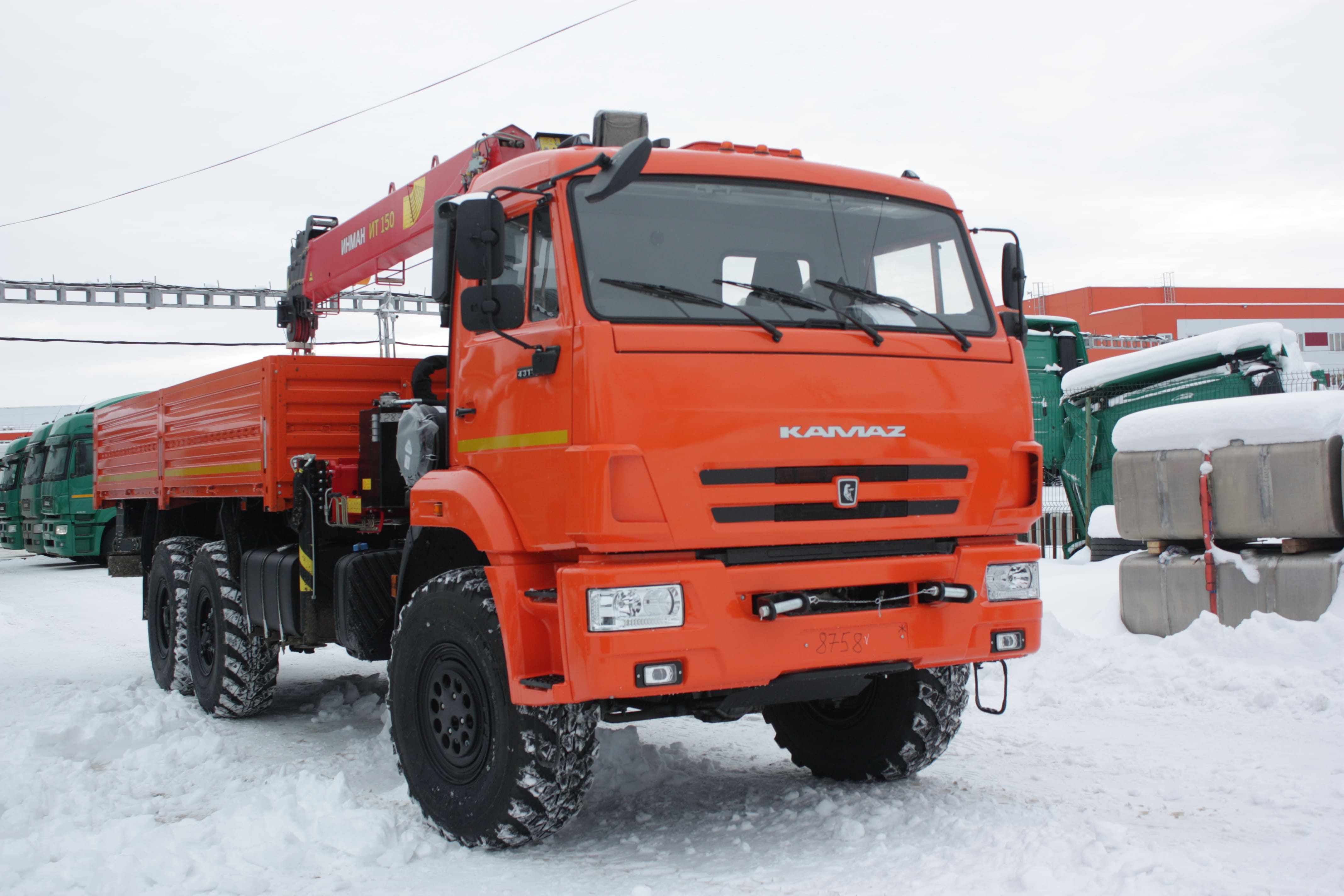 КАМАЗ 43118-48 с ИТ150